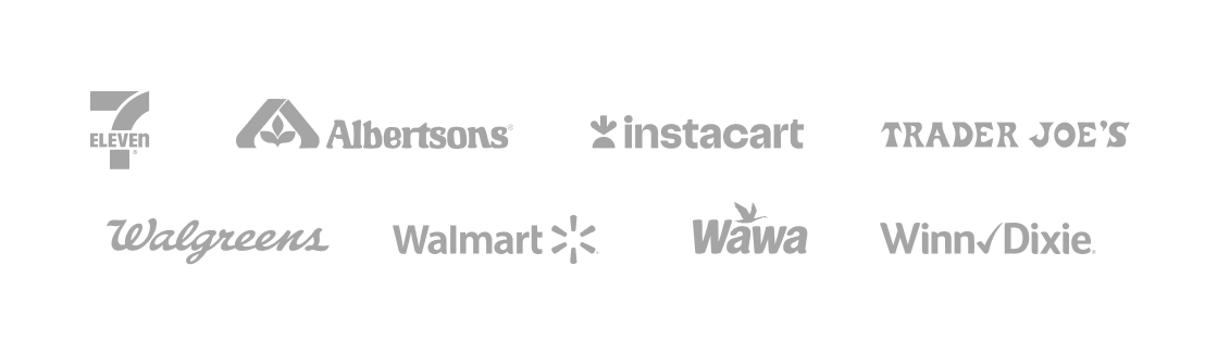 Grocery partner logos