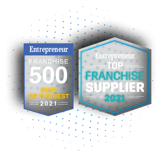 Entrepreneur Top Franchise Supplier award logos