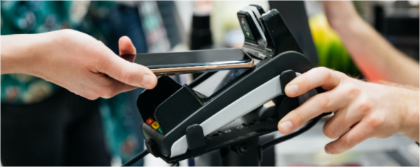 Making a contactless mobile payment