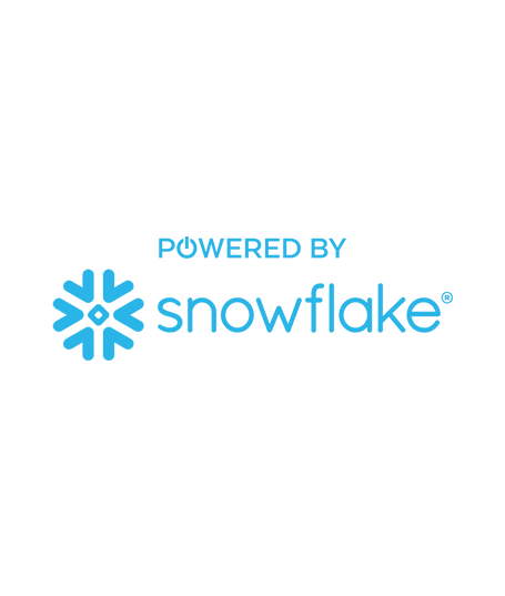Powered by Snowflake logo